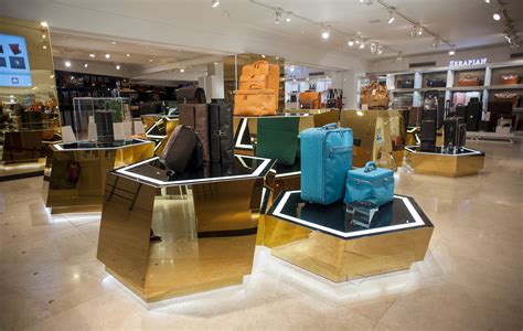 harrods luggage department.